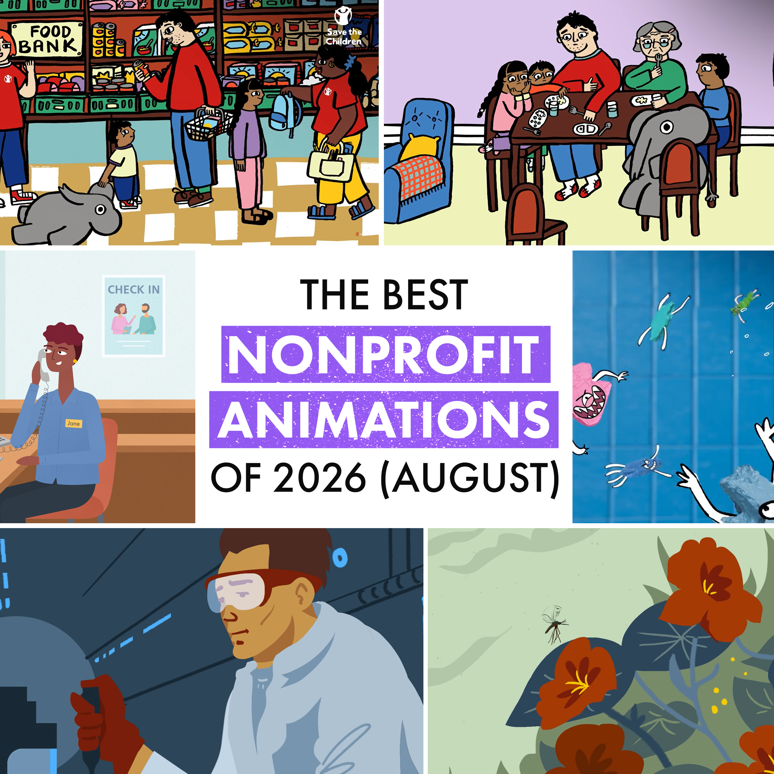 Best Nonprofit Animated Videos of 2026 (August)