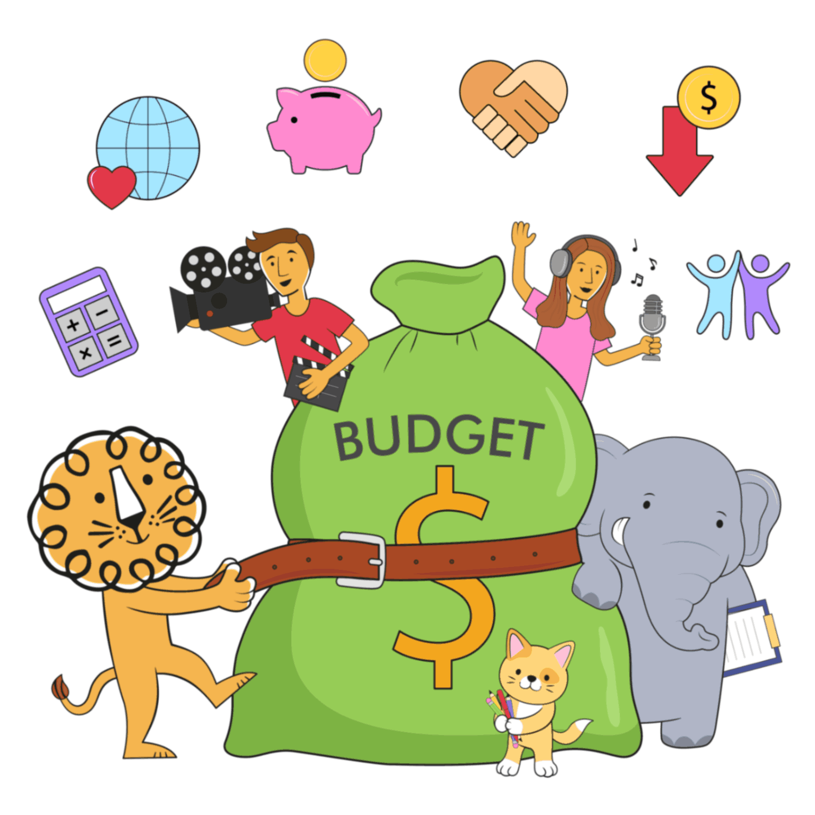 Leon! Animation Studio’s lion tightens a budget bag while creatives and elephant assist.