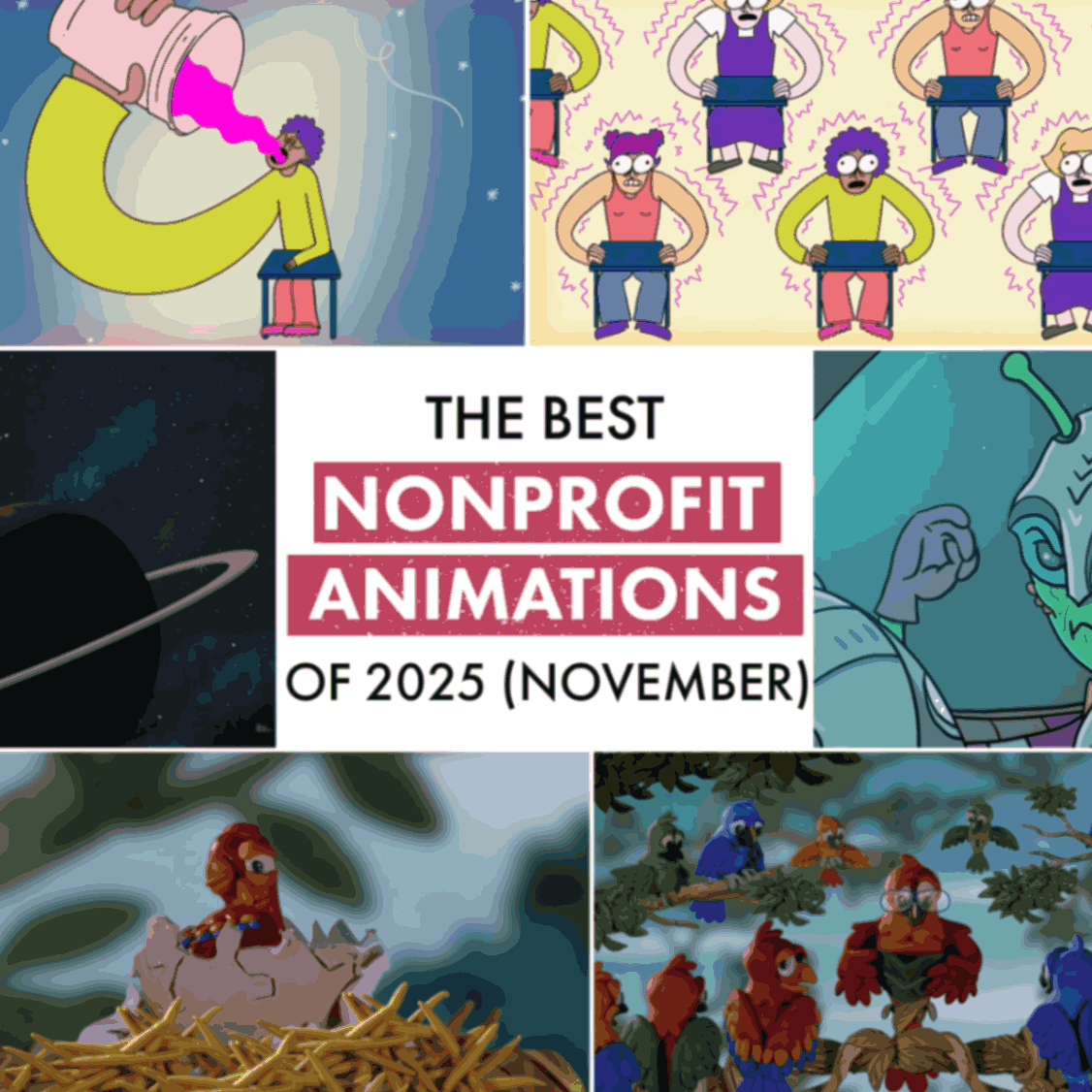 Best Nonprofit Animations of 2025 (November) blog cover