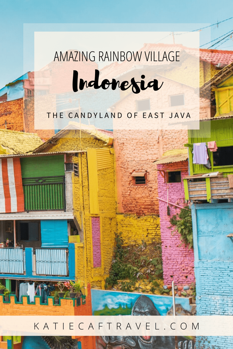 All about Malang's Rainbow Village in East Java, Indonesia. Everything you need to know to visit Jodipan!