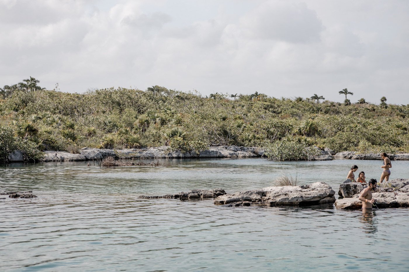 laguna yalku in Akumal