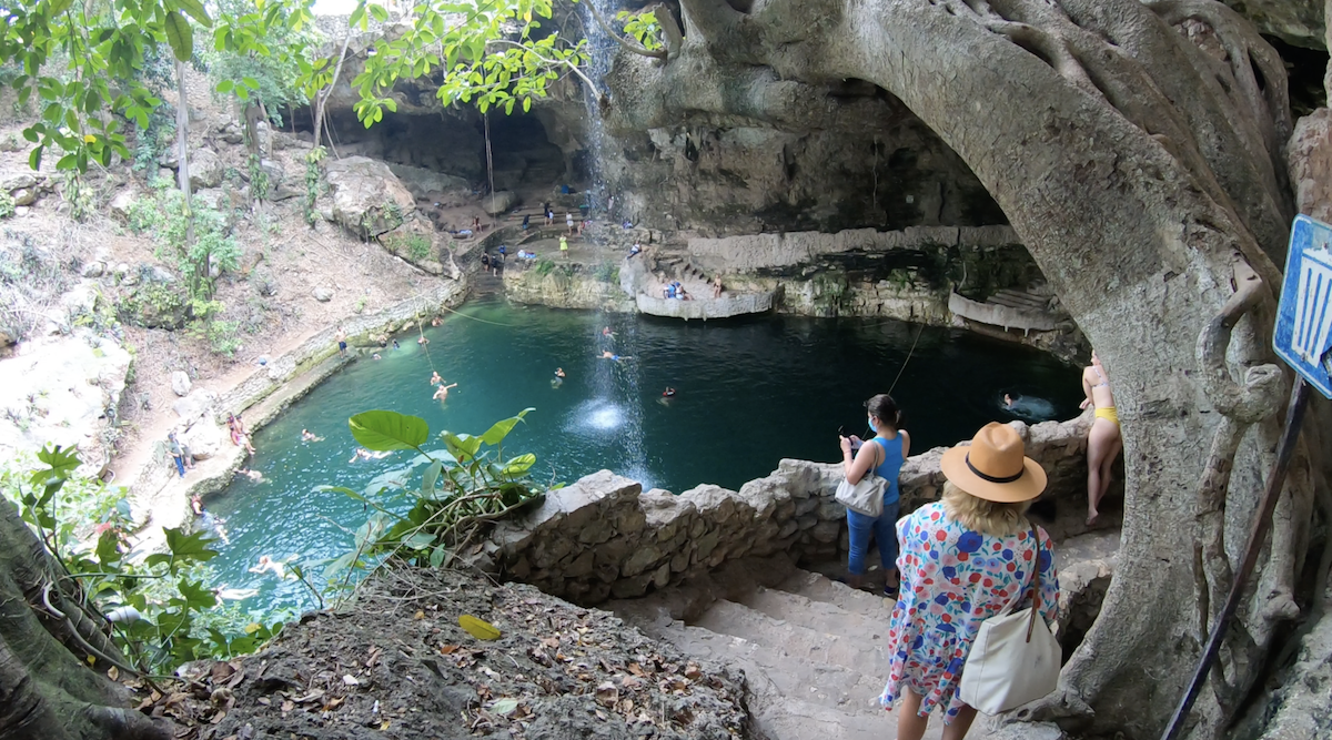 Cenote Zaci in Valladolid