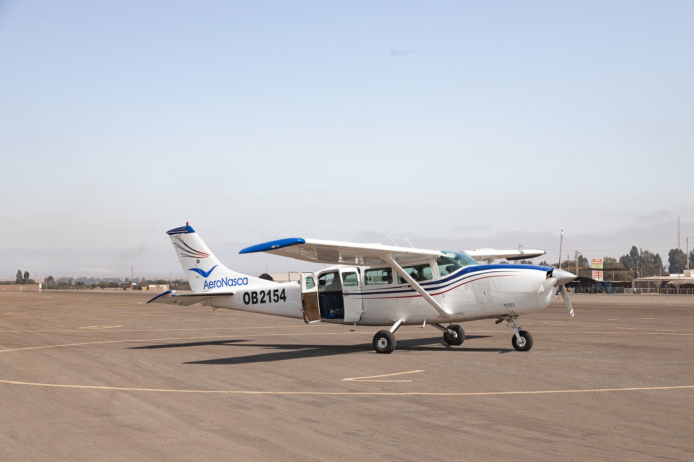 the small plane you take to see the nazca lines on a nazca lines flight tout