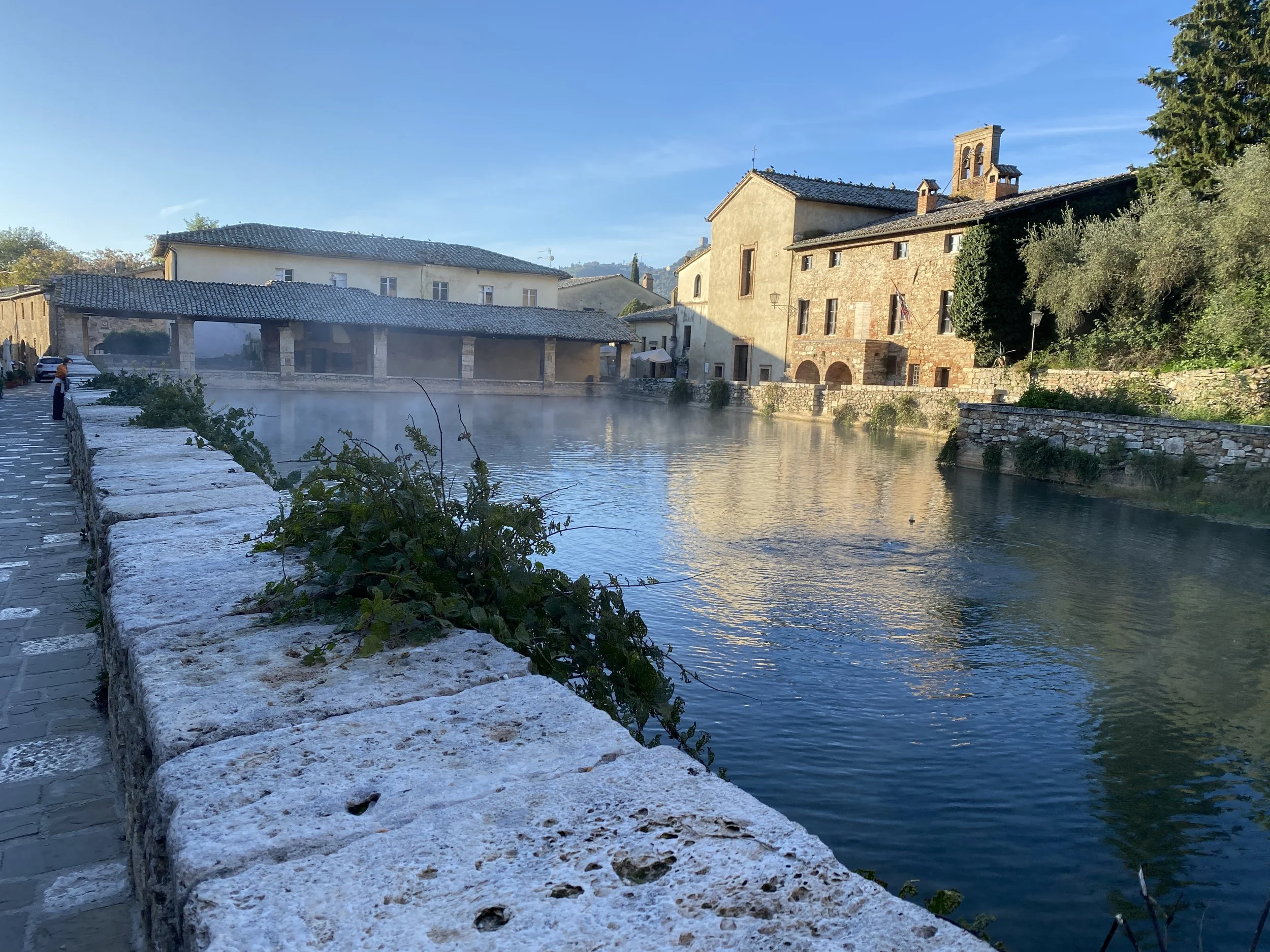 The ancient baths of Bagno Vignoni