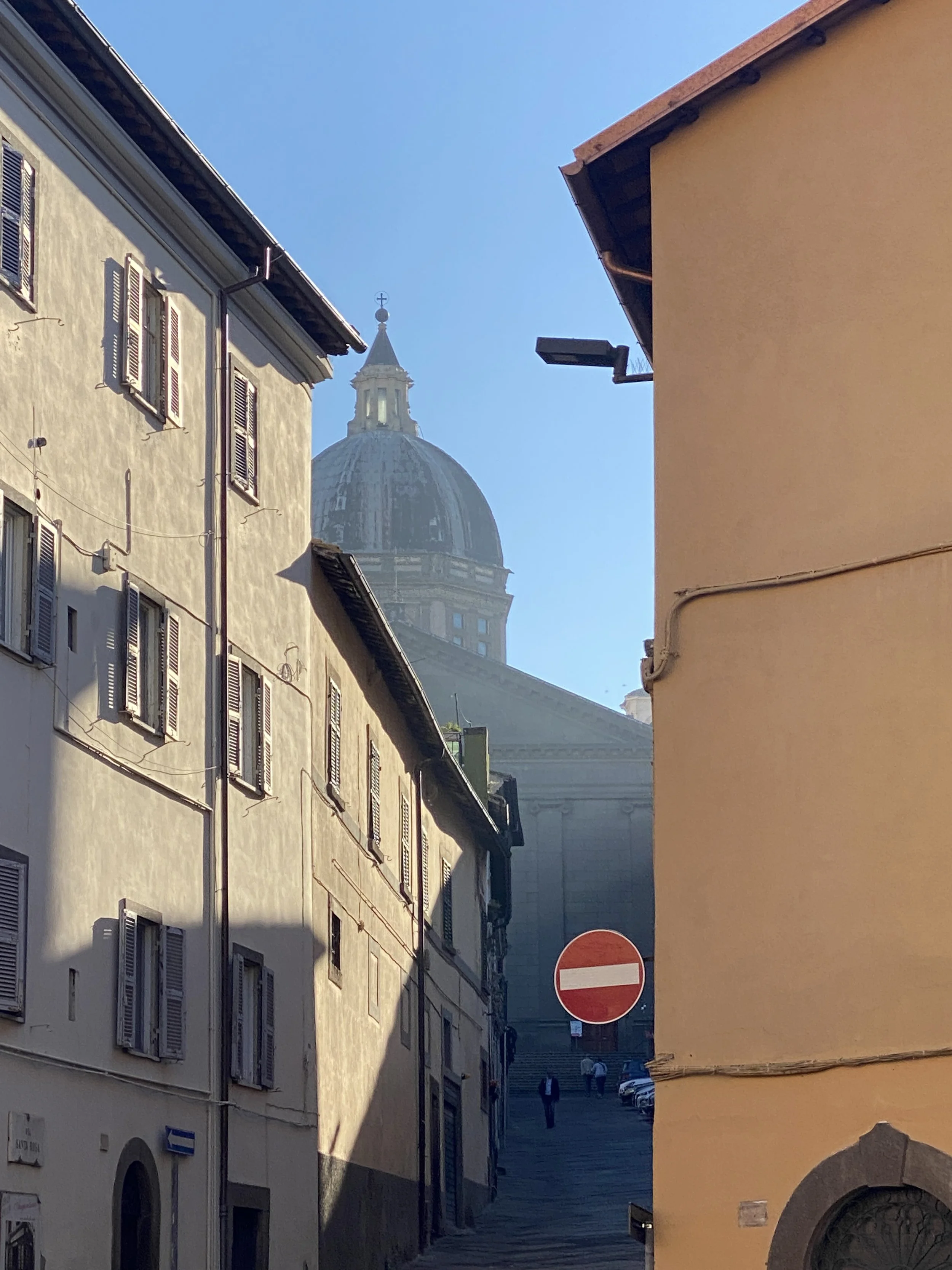 Amazing view around every corner in Viterbo