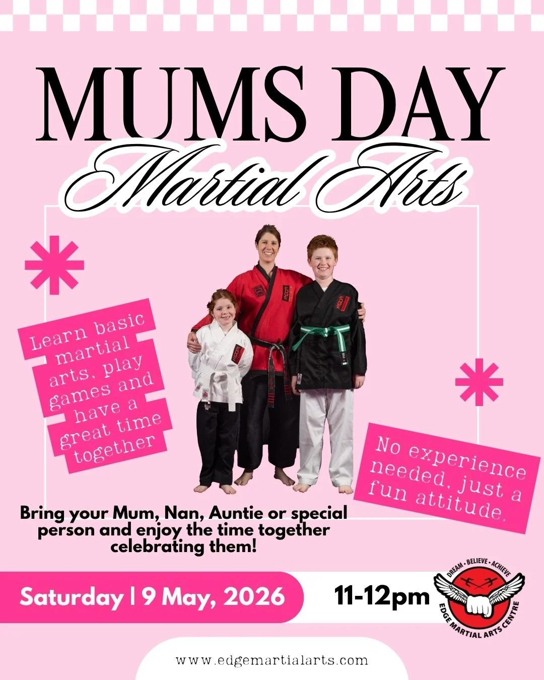 Mums Day Martial Arts