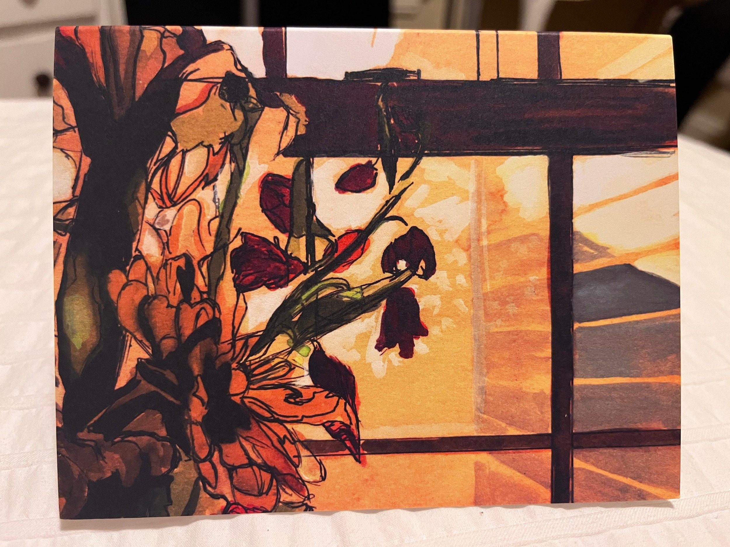 Illuminated Bouquet cards
