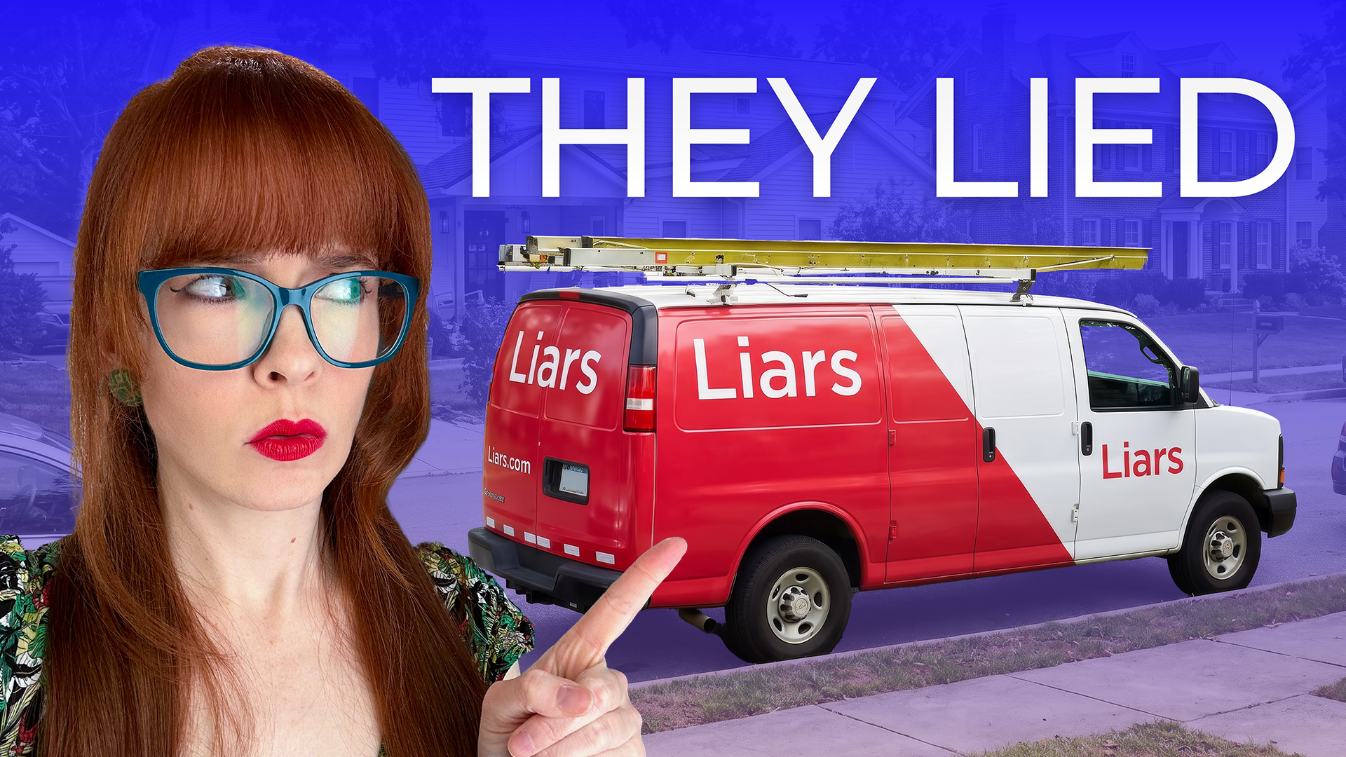I made up a fake person