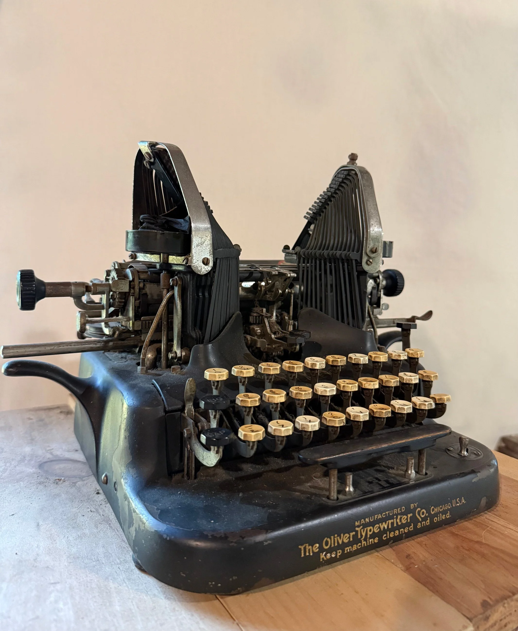 Clickety-Clack: Typewriters in the Back