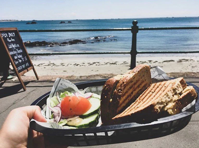 Breakfast at Timmys - La Rocque by Kary Day