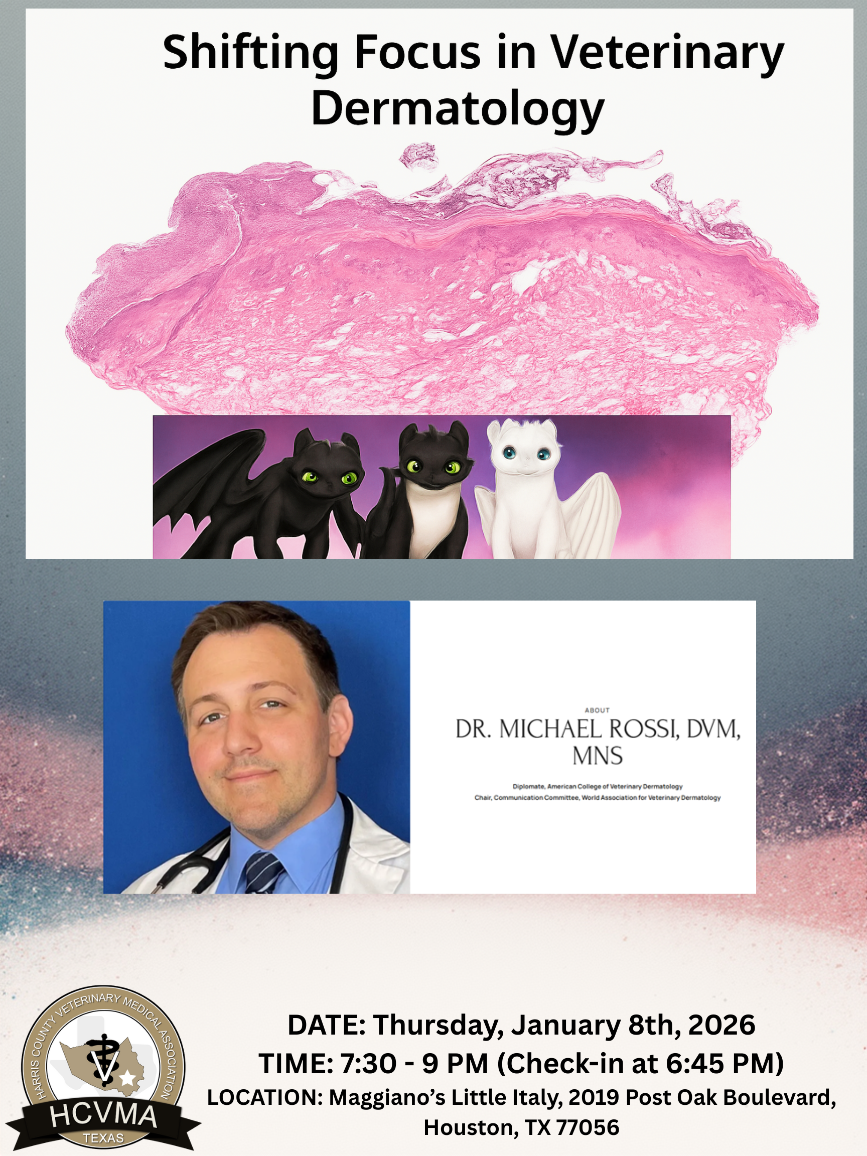 "Shifting Focus in Veterinary Dermatology" January 8th 2026