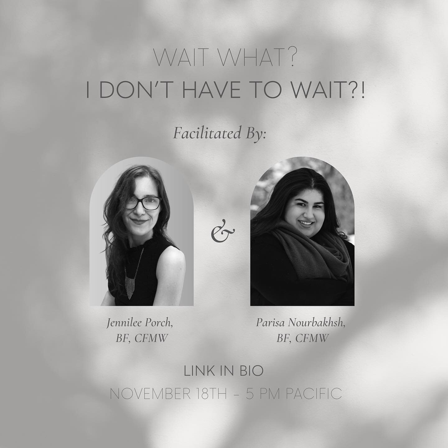 Waiting can be so seductive.

&ldquo;If I just stall, maybe something will change.&rdquo;
&ldquo;If I just avoid this a little longer, maybe it will go away or magically work out.&rdquo;
&ldquo;If I could just figure it out before I start, then I won