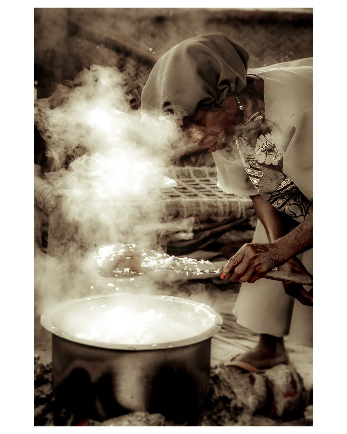 𝐁𝐈𝐑𝐘𝐀𝐍𝐈 • Steam rises, carrying with it centuries of journeys. Biryani was never still—it travelled with the winds of trade, crossing the seas from India through Oman, until it anchored in Zanzibar. Along the way, it absorbed whispe