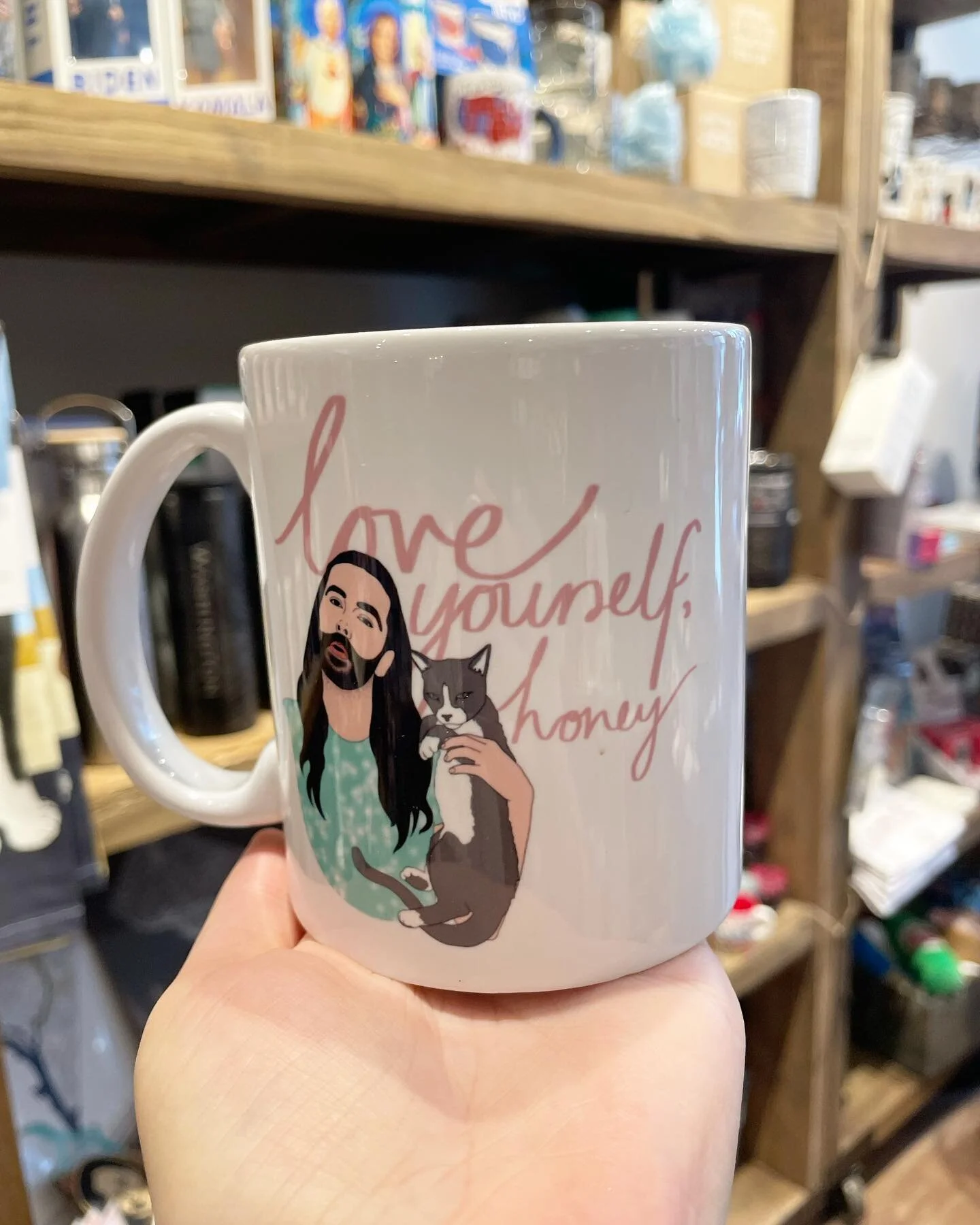 In the words of @jvn : love yourself honey! Mug in stock 😚