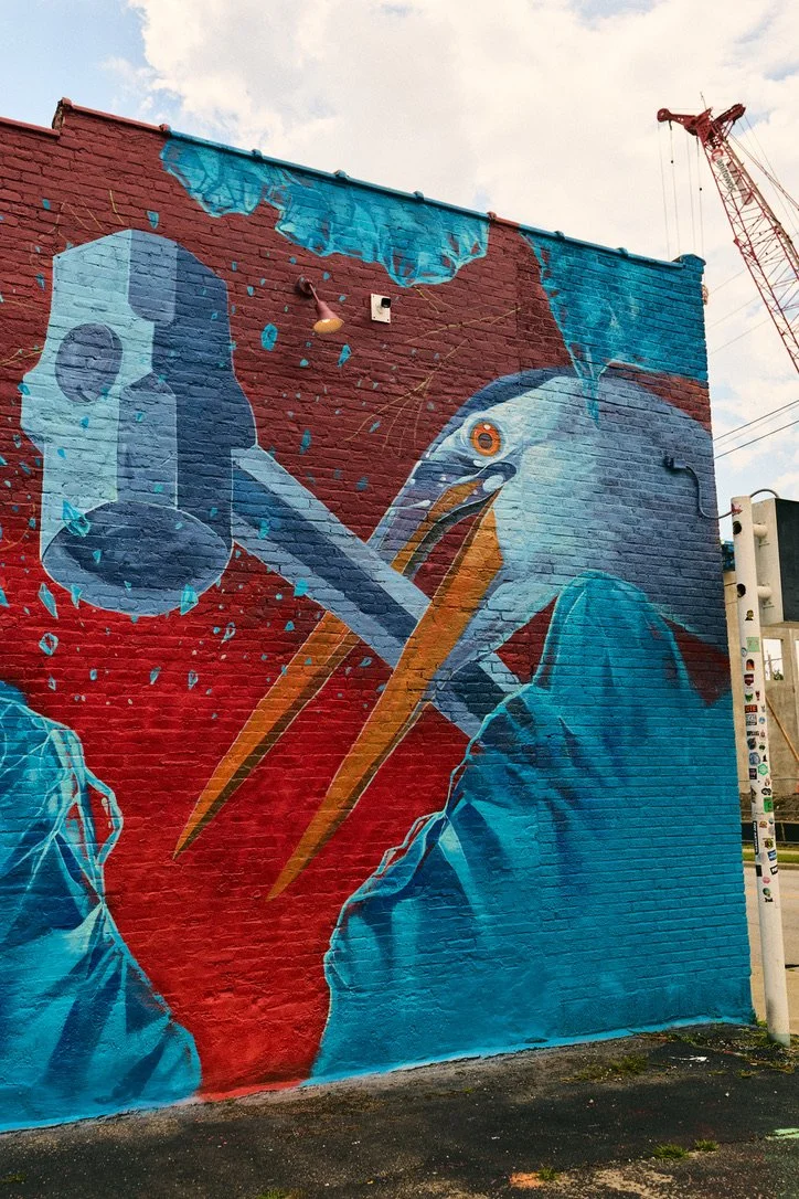 "The Torchbearers"
Detail
2026
Milo-Grogan Arts District
Columbus, Ohio
934 Fest Featured Mural