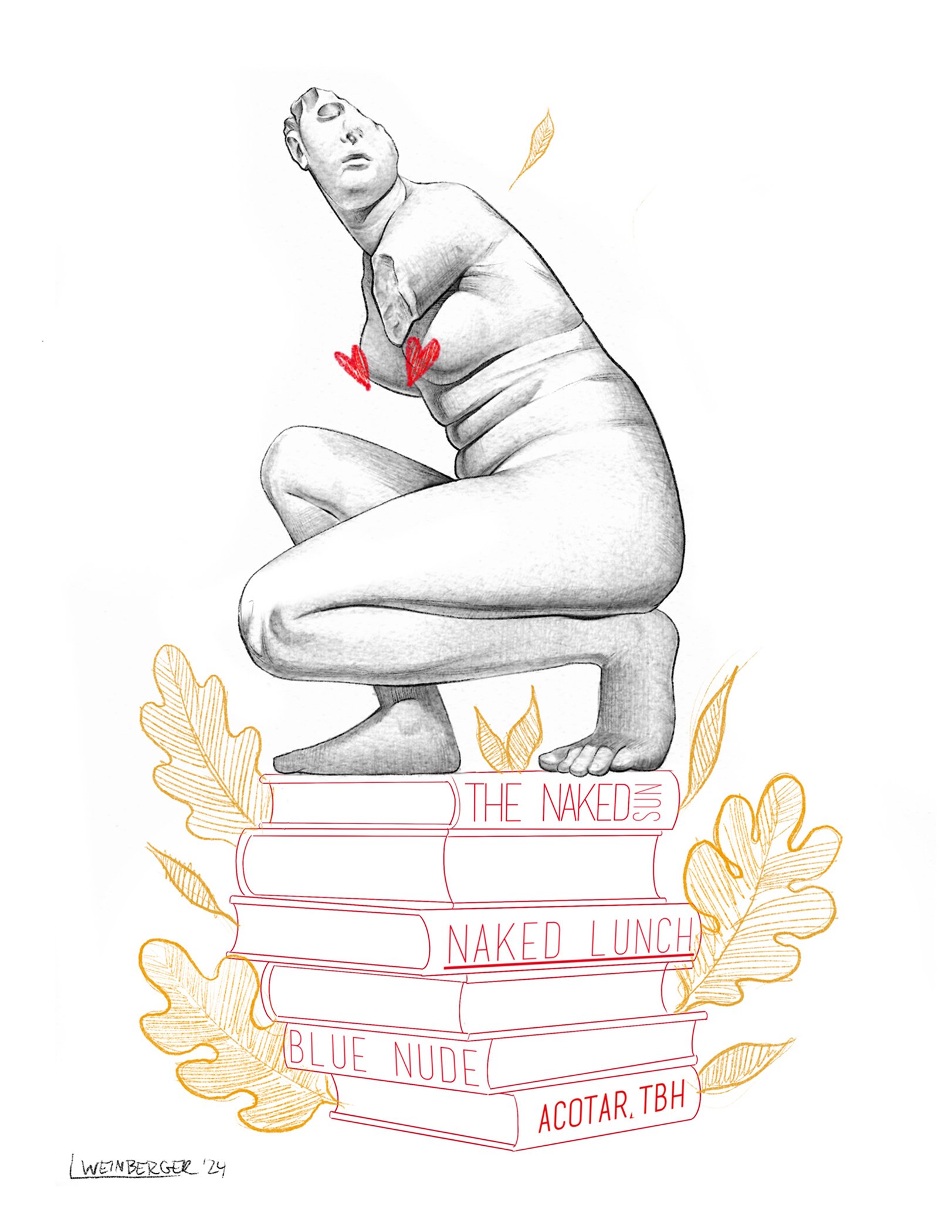 Naked Book Stack