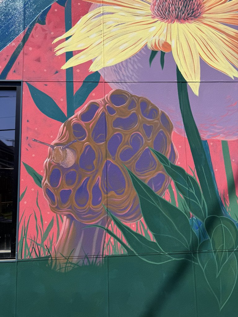 "We Dance At Dusk"
Detail
2026
Franklinton Arts District
Columbus, OH
Funded by Greater Columbus Arts Council and Franklinton Arts District