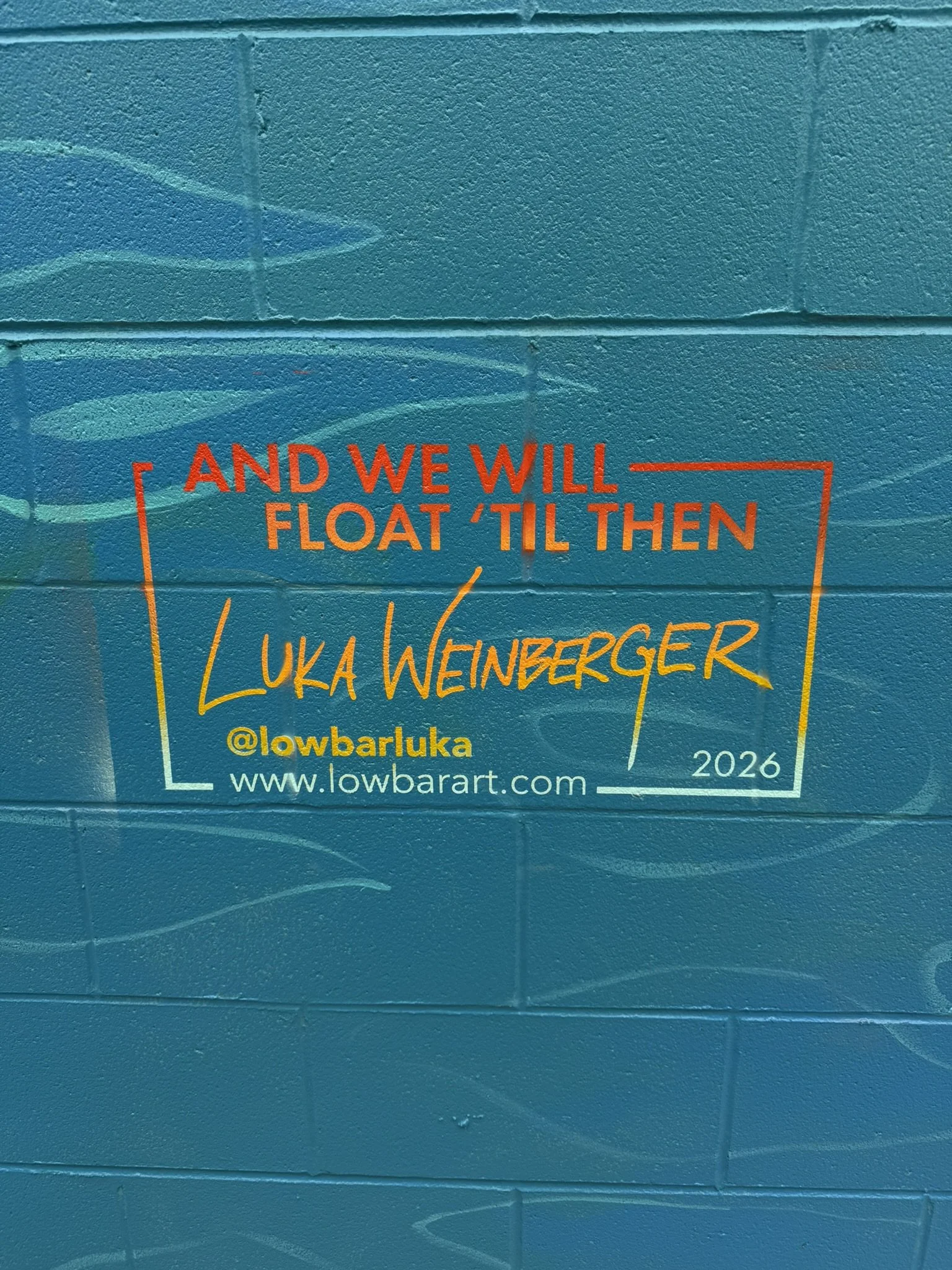 "And We Will Float 'Til Then"
Detail
2026
Bexley, Ohio
Bexley Mural Festival Featured Artist