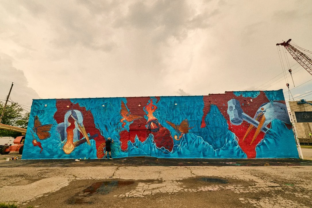 "The Torchbearers"
2026
Milo-Grogan Arts District
Columbus, Ohio
934 Fest Featured Mural