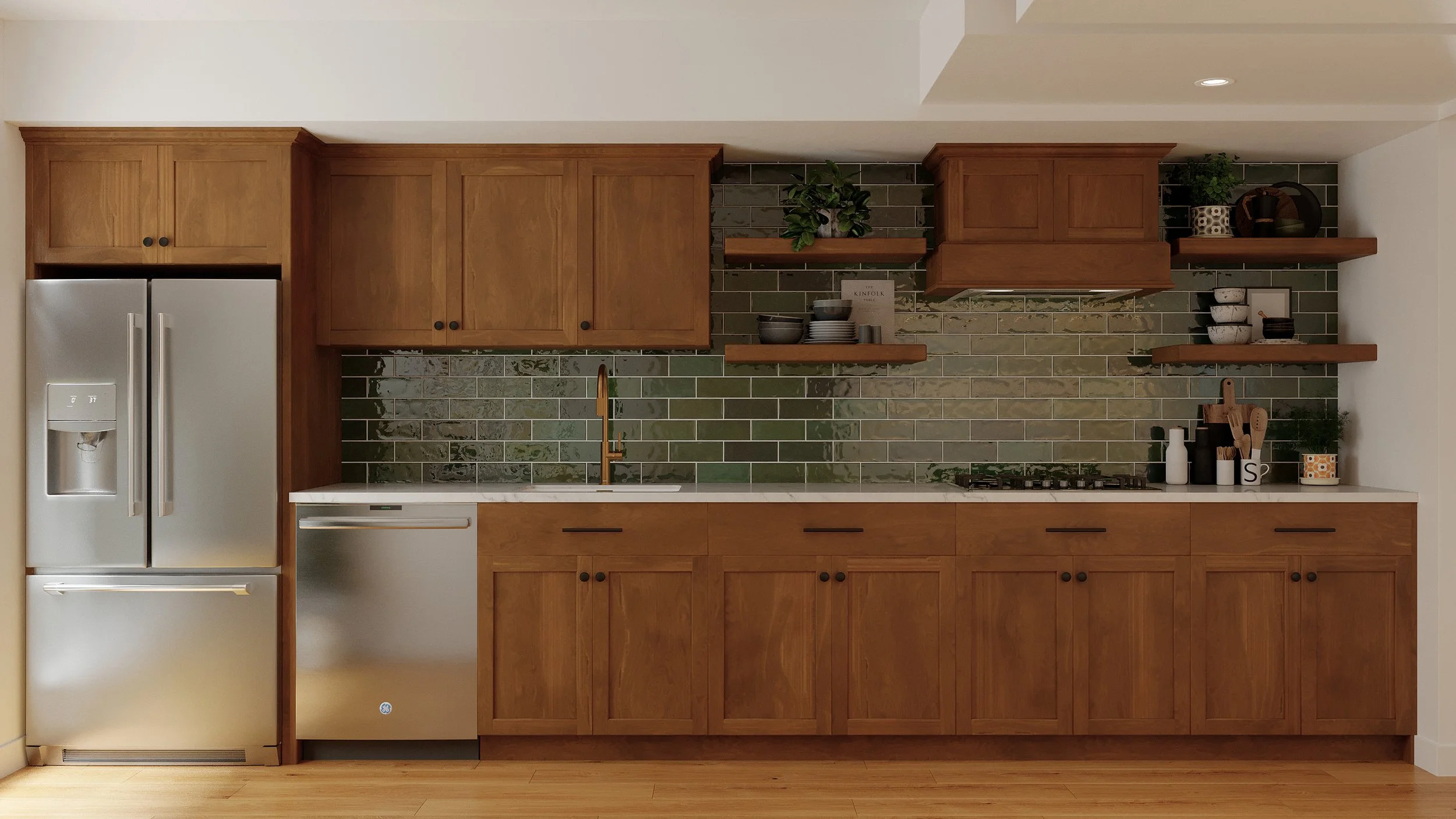 Timber & Tile Kitchen