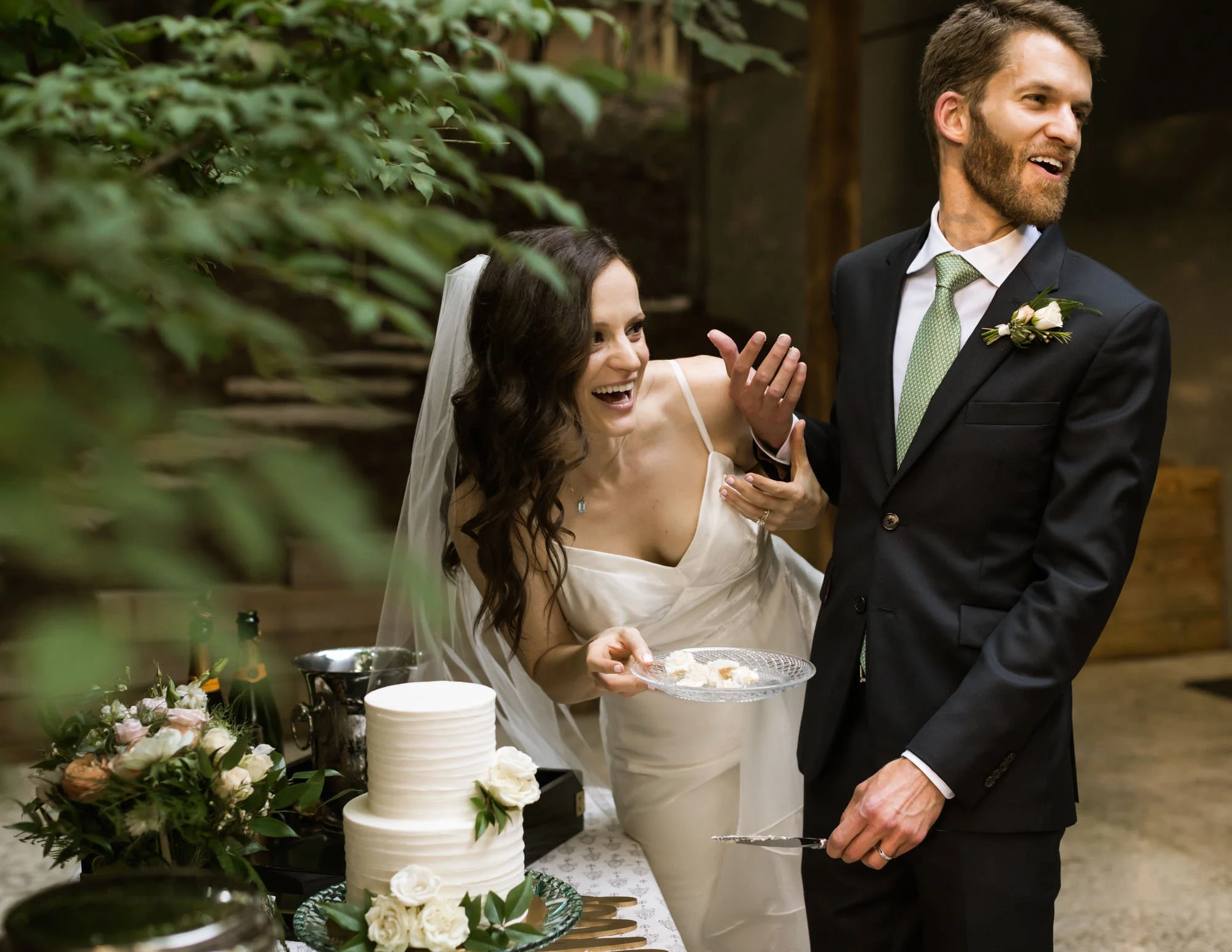 candid wedding photographer asheville