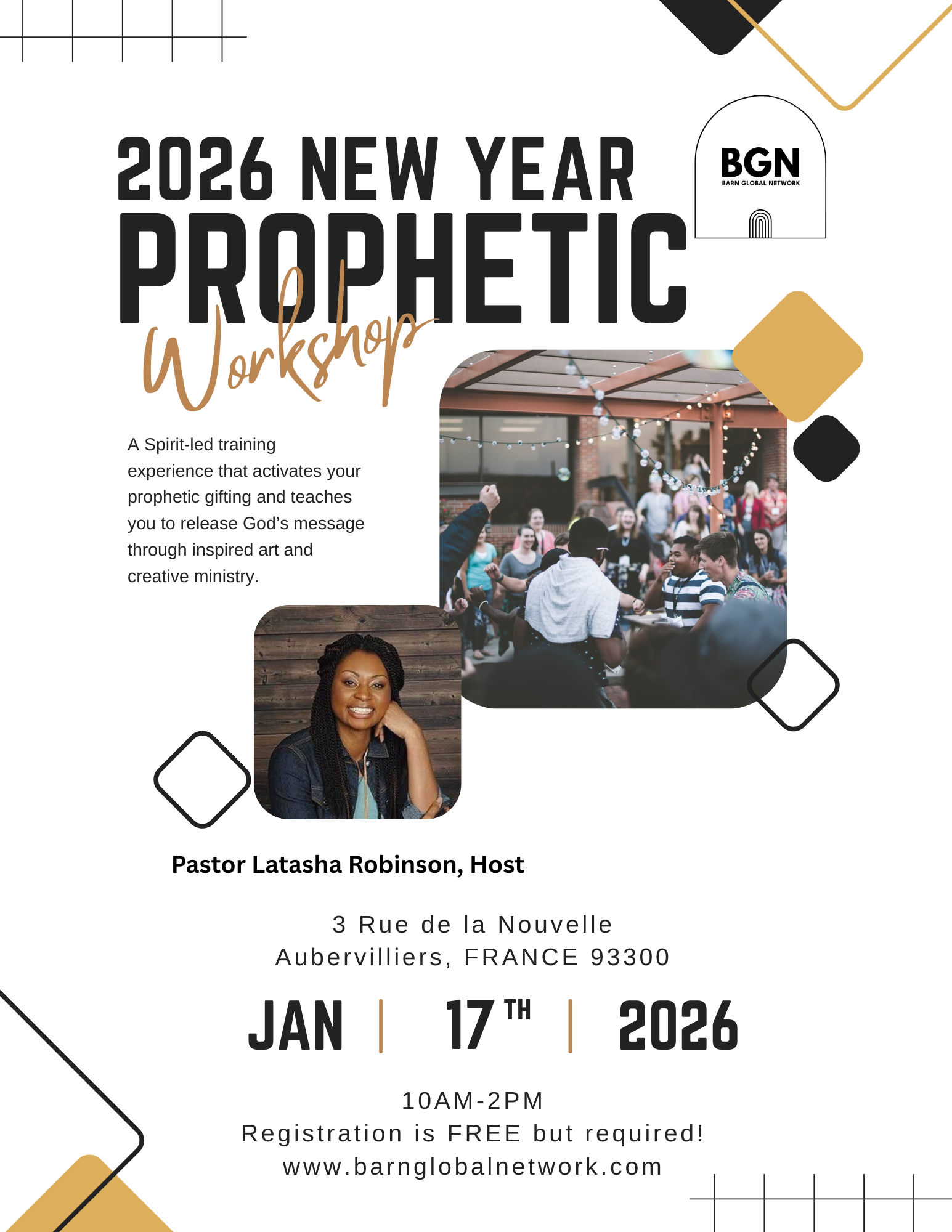 2026 New Year Prophetic Workshop   