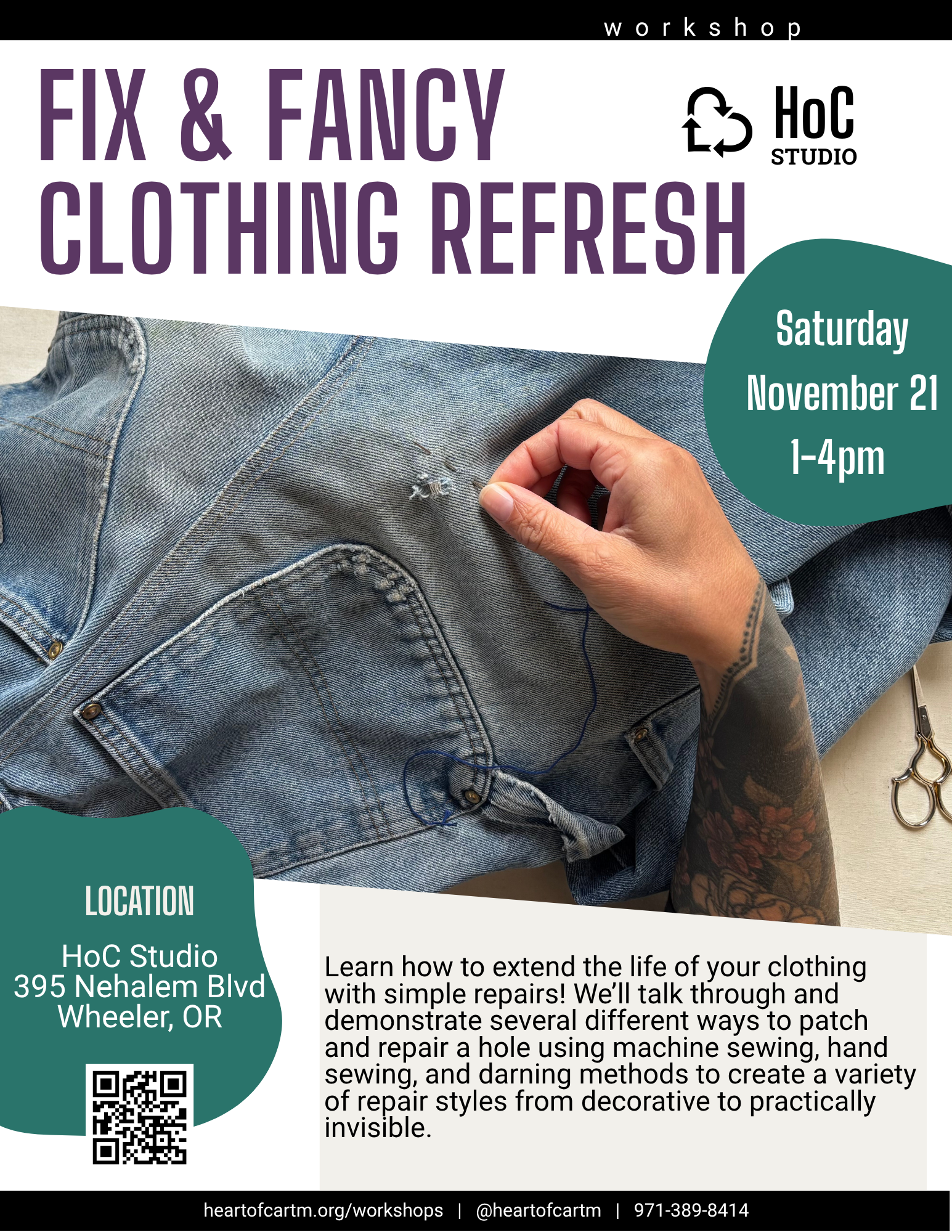 11/21  Fix & Fancy Clothing Refreshing