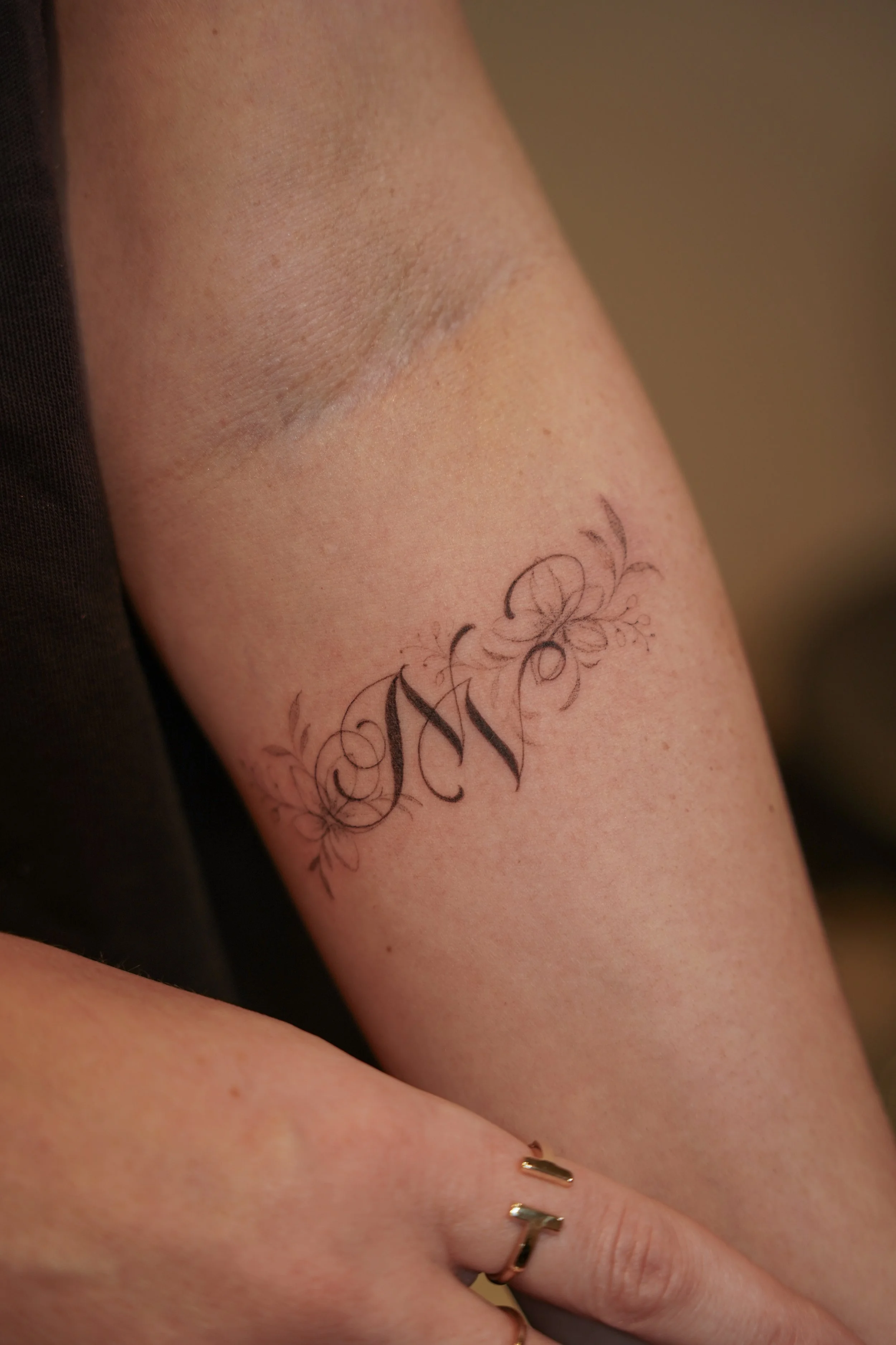 Fine line script