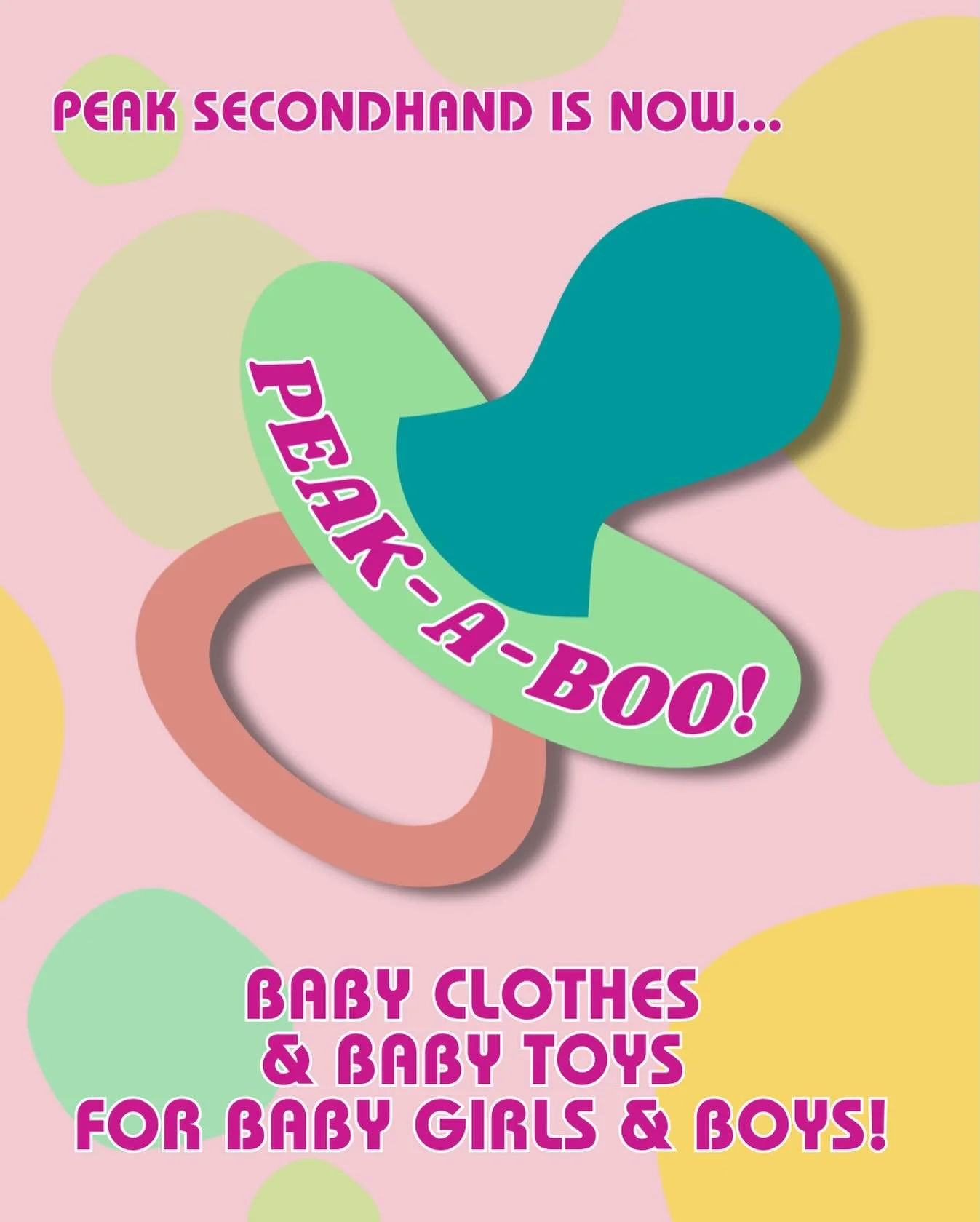 You asked, we provided! We are now a secondhand baby clothes and toys store! We will offer home births too 💦 I have no kids so I&rsquo;ll need your help determining sizes and sourcing baby mannequins and arguing formula vs breast milk. Let&rsquo;s d