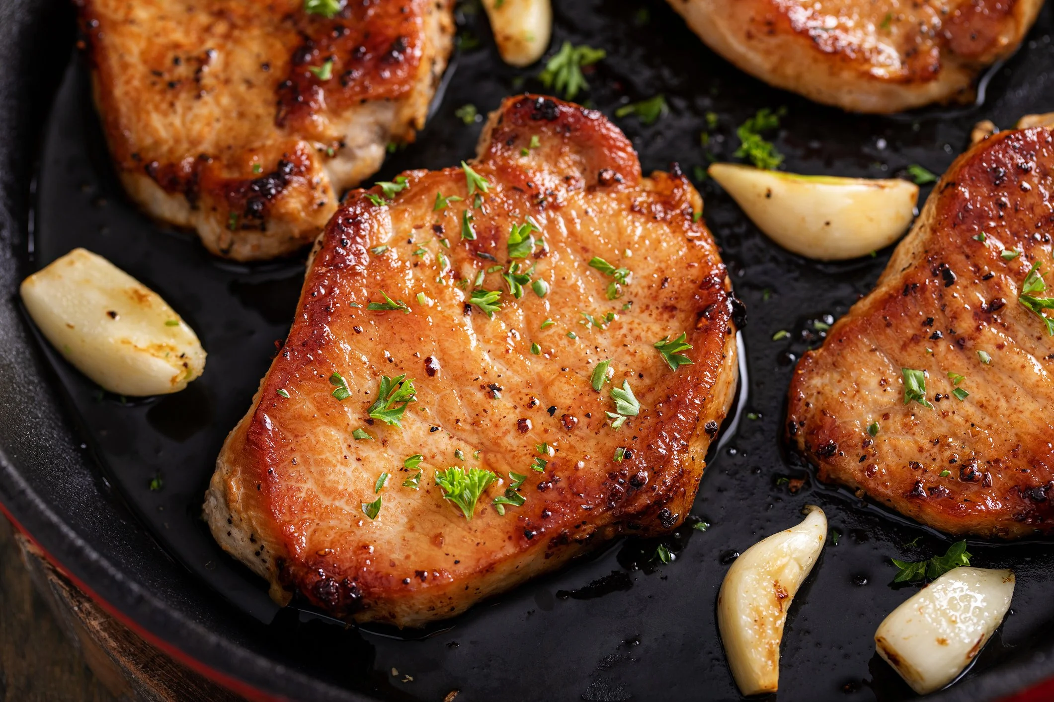 ST: Weekend Cooking ~ Brined Pork Chops with Thyme and Honey, December 7th