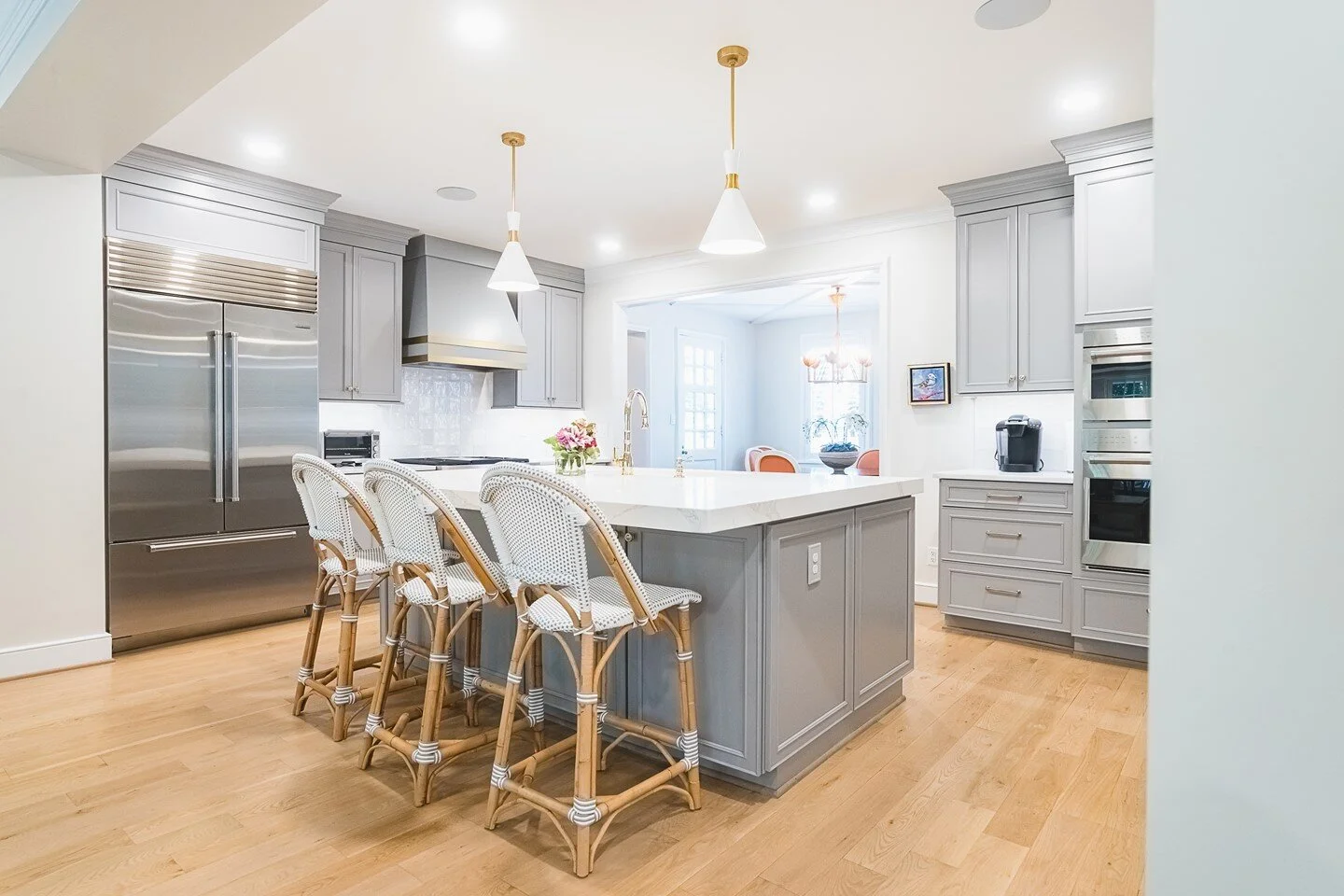 厨房岛已成为许多家庭的焦点和中心#JamesRiver建筑#厨房#正确的视角改变了一切