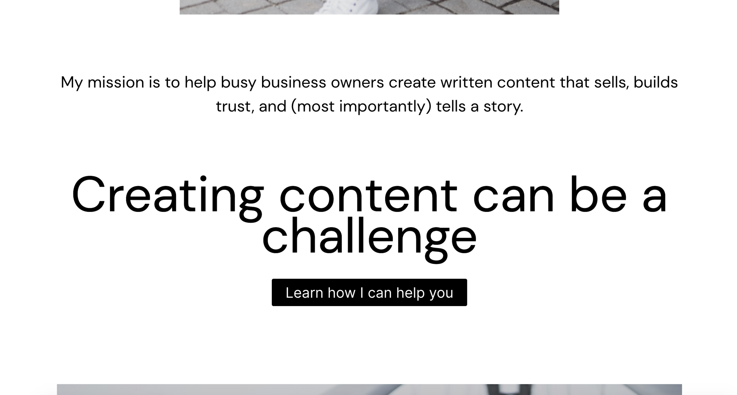 writing portfolio samples
