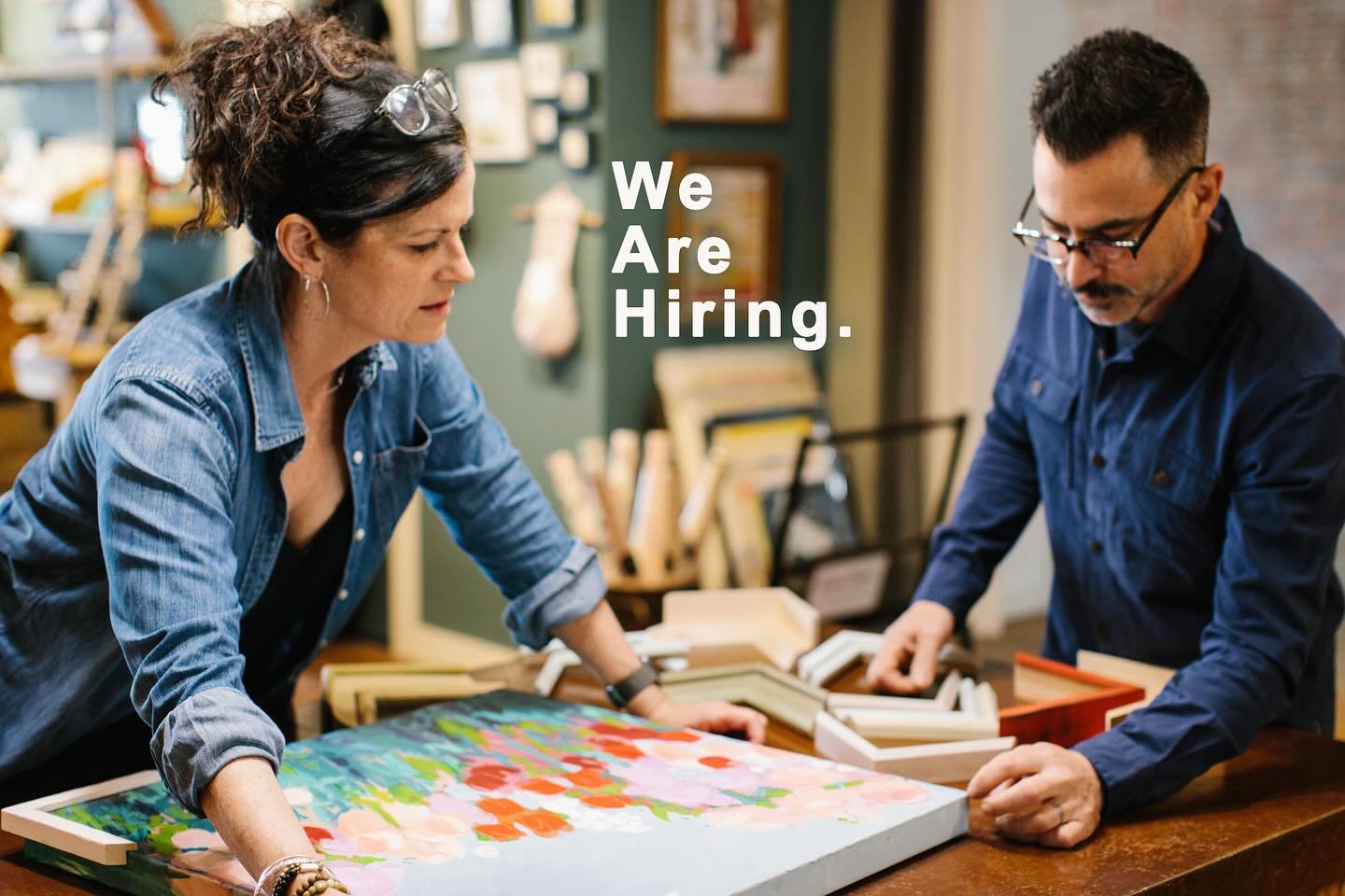 We are looking for a full time picture framer. All of the details are in our Job Listing which can be seen from the link in our profile. Interested? Come join our team! Not for you? Help spread the word, thx! 

https://tinyurl.com/ywmv7nb2

#custompi