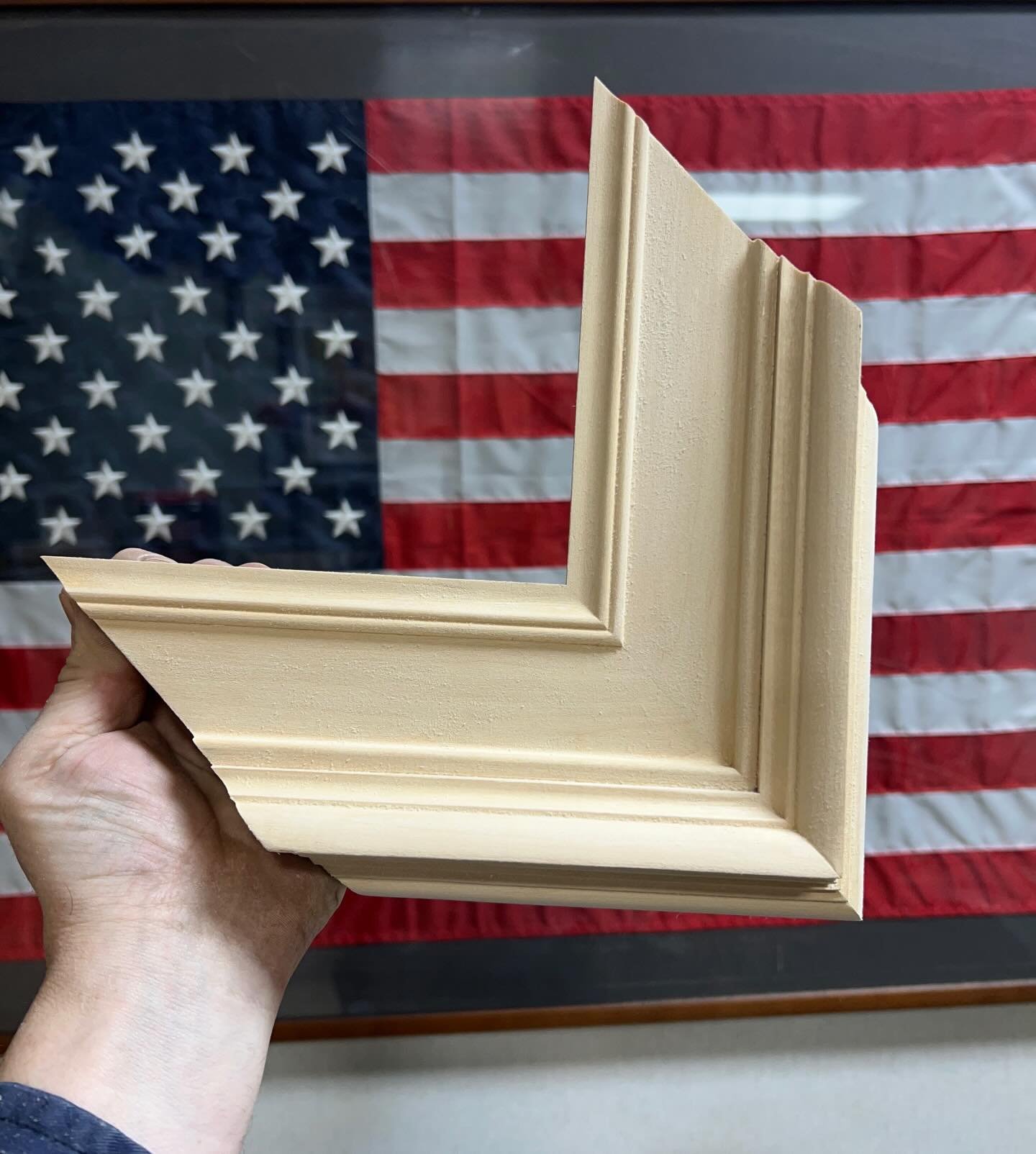 We just built this prototype and are completely in love with it. It belongs on art in museums or any art that can thrive with its weighted proportions. This thing is Serious. Once it have some gilding or stain it&rsquo;s gonna finish off anyone that 