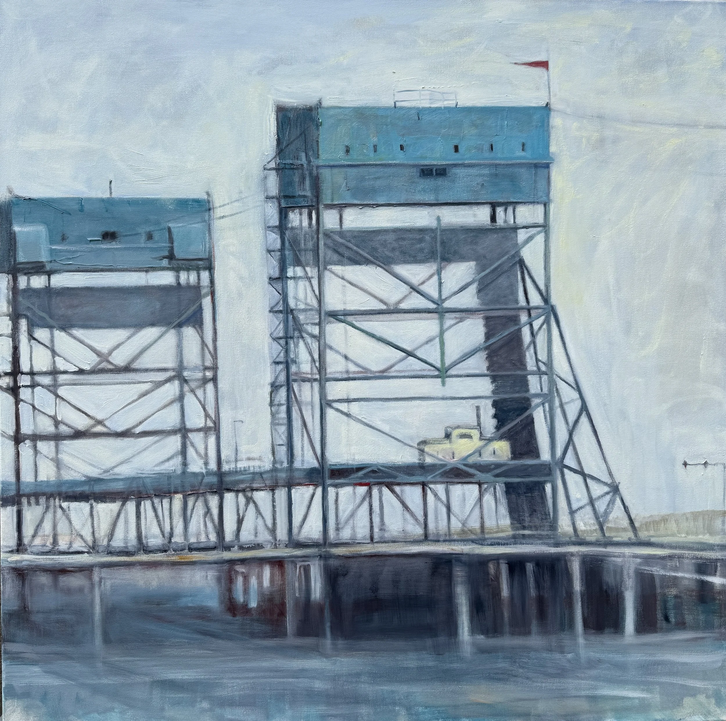 Oil on canvas 40 x 40 2025 .JPEG