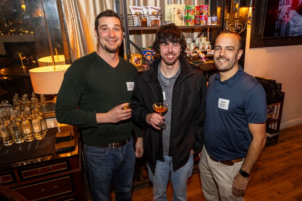 Jesse Webb, Joseph Callewaert, and David Marmora