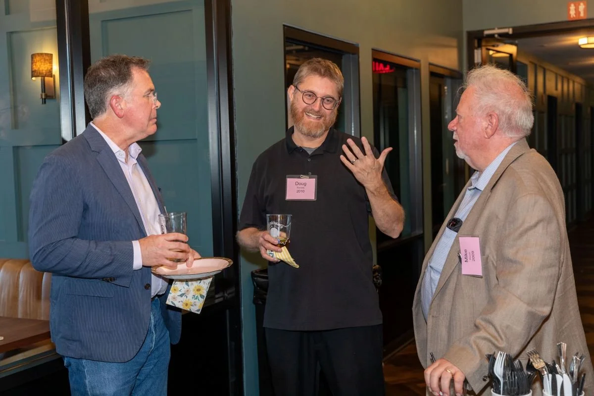 Ted Christian, Doug Richards (2010), and Mike Mauch (2009)
