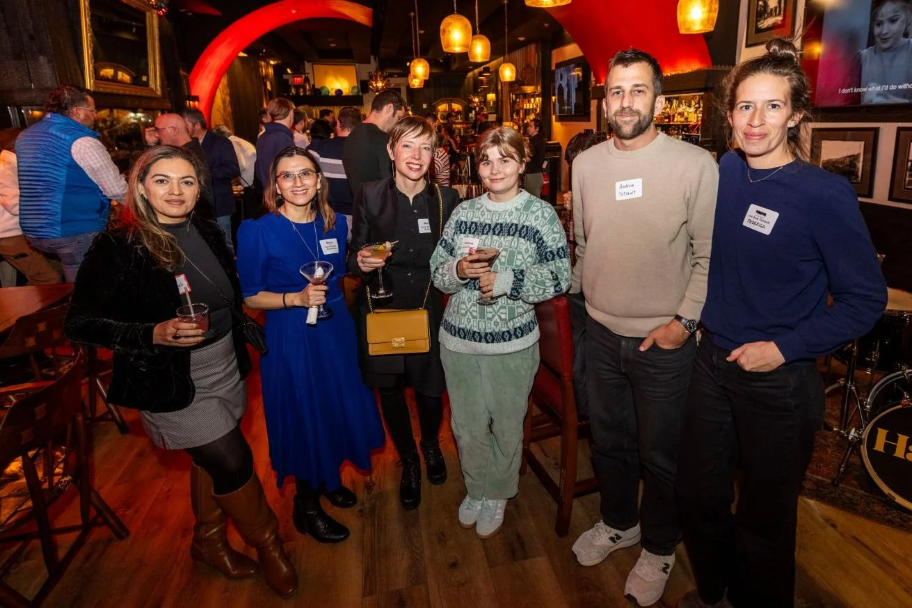 Guest, Maria Walker, Ashley Hong, Victoria
Wanstrath, Andrew Tetrault, and Maria
von Euw Tetrault