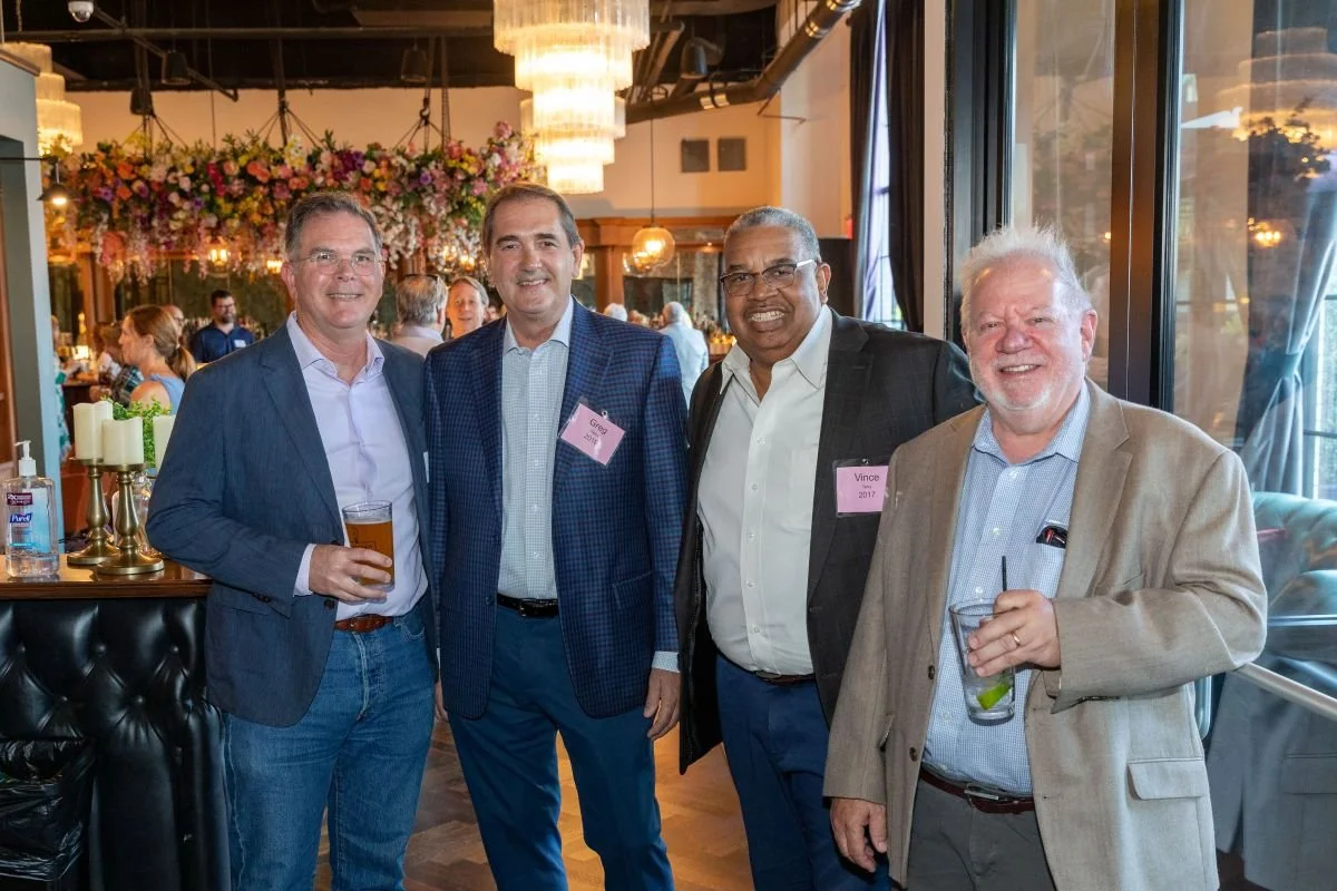 Ted Christian, Greg Tilsley (2018), Vince Terry (2017), and Mike Mauch (2009)