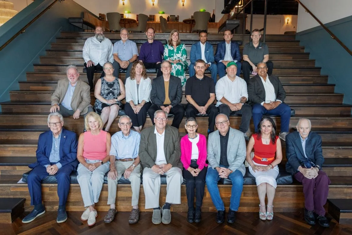 Back Row (L-R): Paul Shirley, Bob Knight, Steve Kenat, Allison McKenzie, Kru Jain, Greg Tilsley, Randy Merrill
Middle Row (L-R): Mike Mauch, Zoe Gizara, Cori Cassidy, Eric Inglert, Doug Richards, Jeffrey Sackenheim, Vince Terry
Front Row (L-R): John 