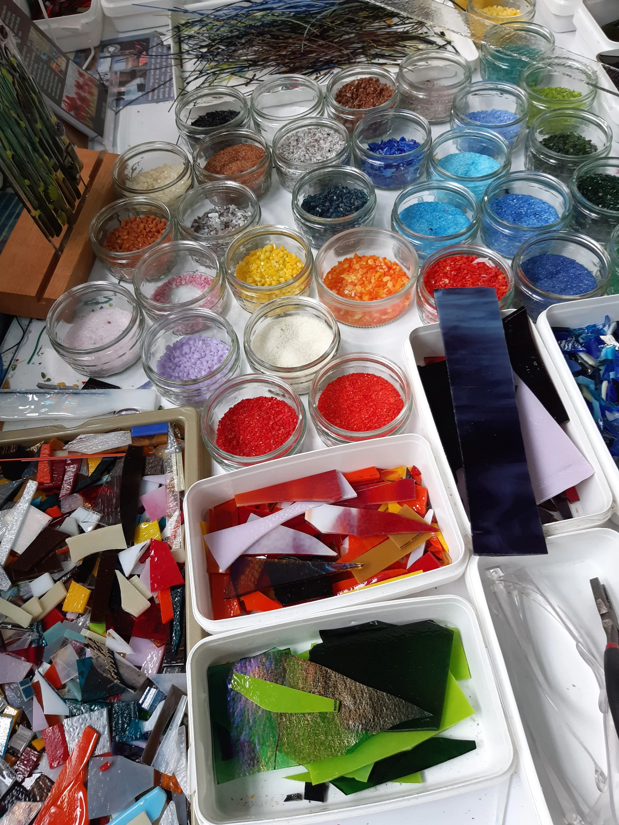 Publishing, painting, and pots