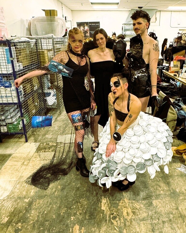 Gratitude and reflection: My experience at ShadowBall Fashion Show. Discover the supportive community and meaningful connections made at this inspiring event. Read more: https://jesscrane.com/blog/shadowball2024 [or Link in Bio] 

#UpcycledFashion #F