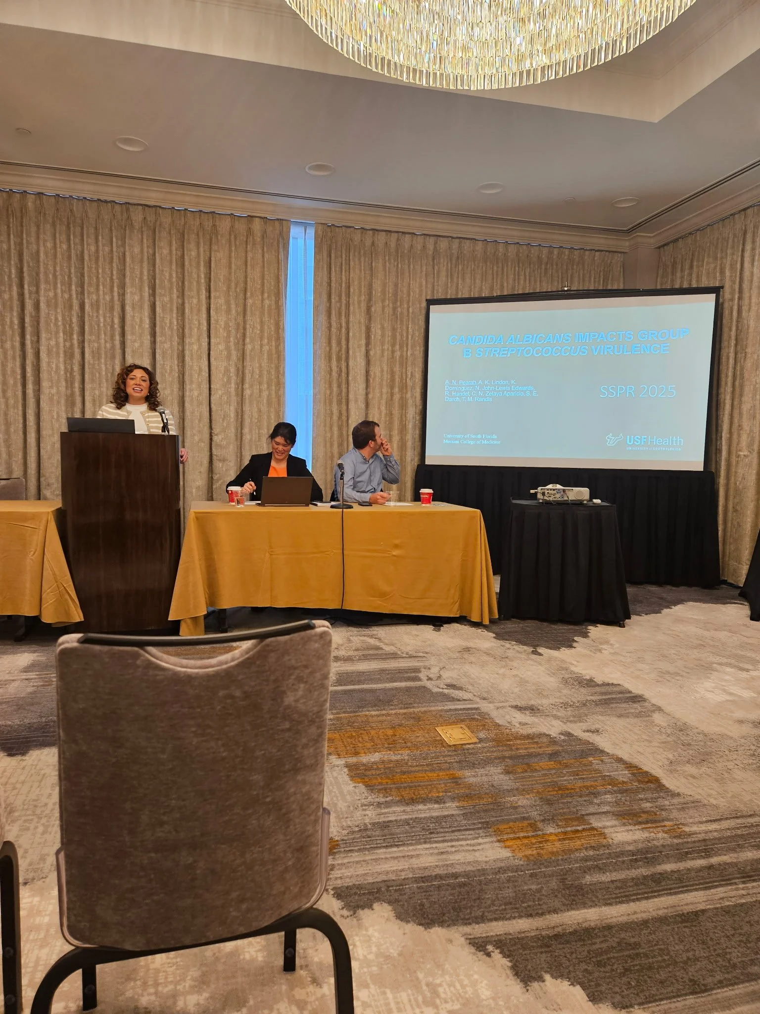 Alexia Pearah presenting at SSPR 2025