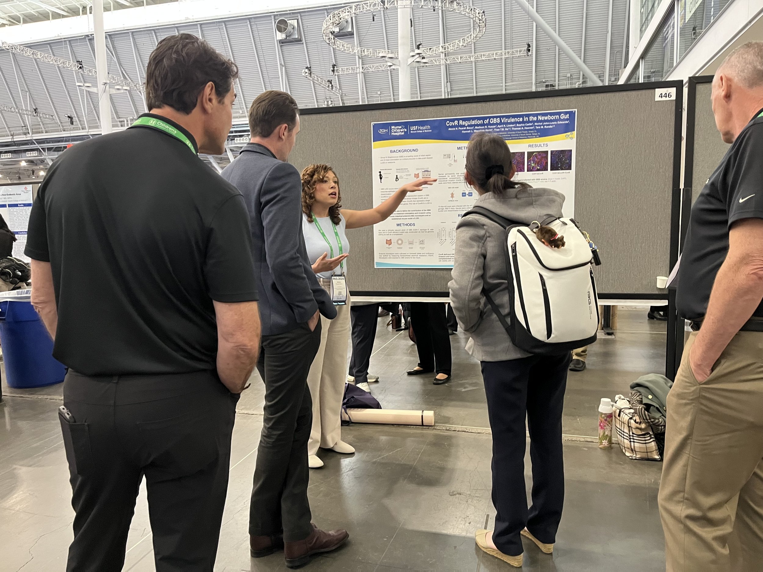 Alexia Pearah presenting at PAS 2026 in Boston, MA