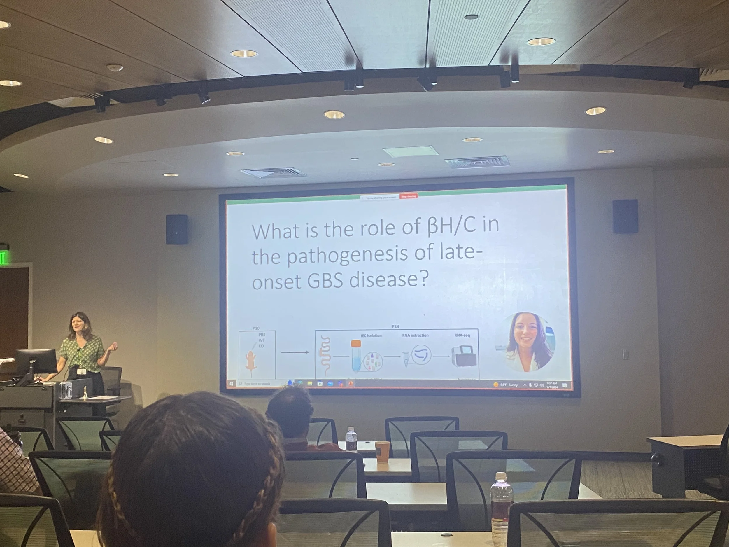 Dr. Randis presenting at ASM Southeastern Branch 2024 in Tampa, FL.