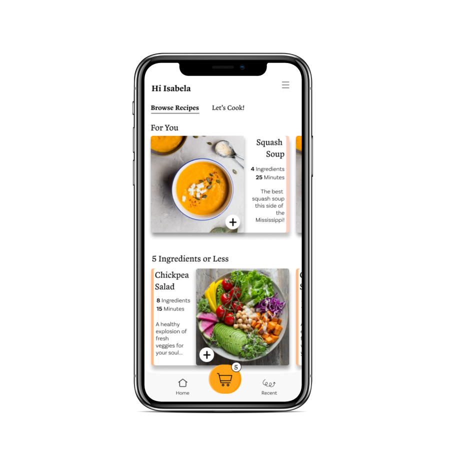 Meli app screen 2