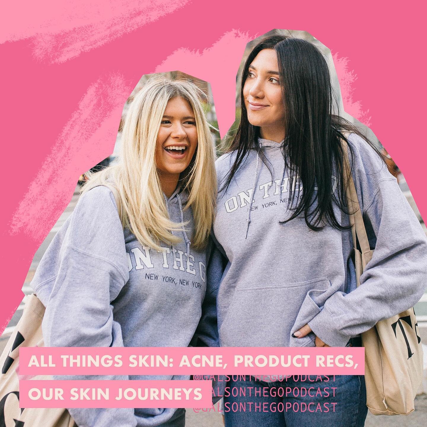 New episode for your Wednesday!! The gals talk all things SKIN &amp; their skin journeys 💗