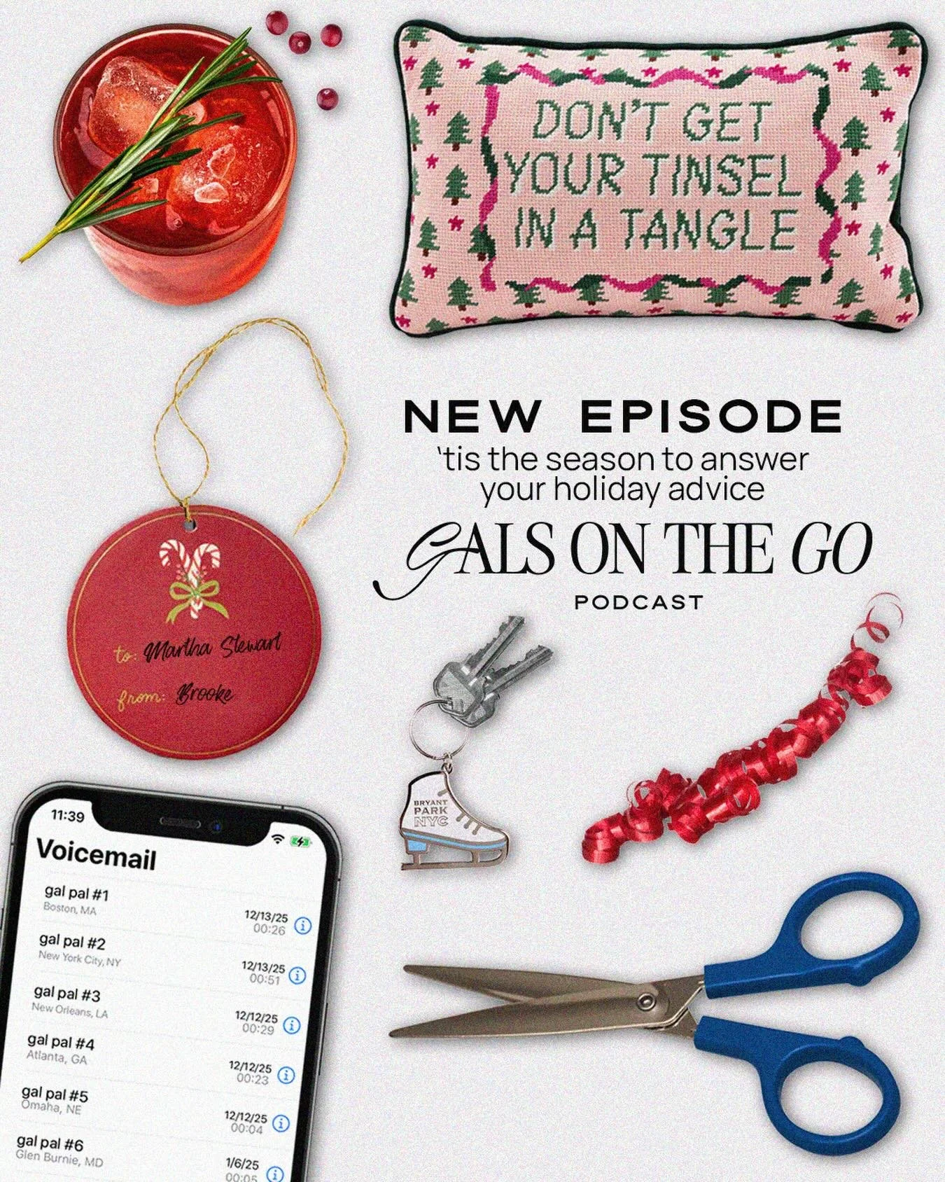 &rsquo;tis the season for holiday stories and advice!! new episode out now, listen on youtube &amp; spotify!! 🎧🎙️