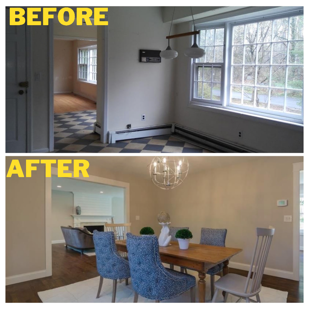 Butternut Lane Dining Room Before &amp; After
