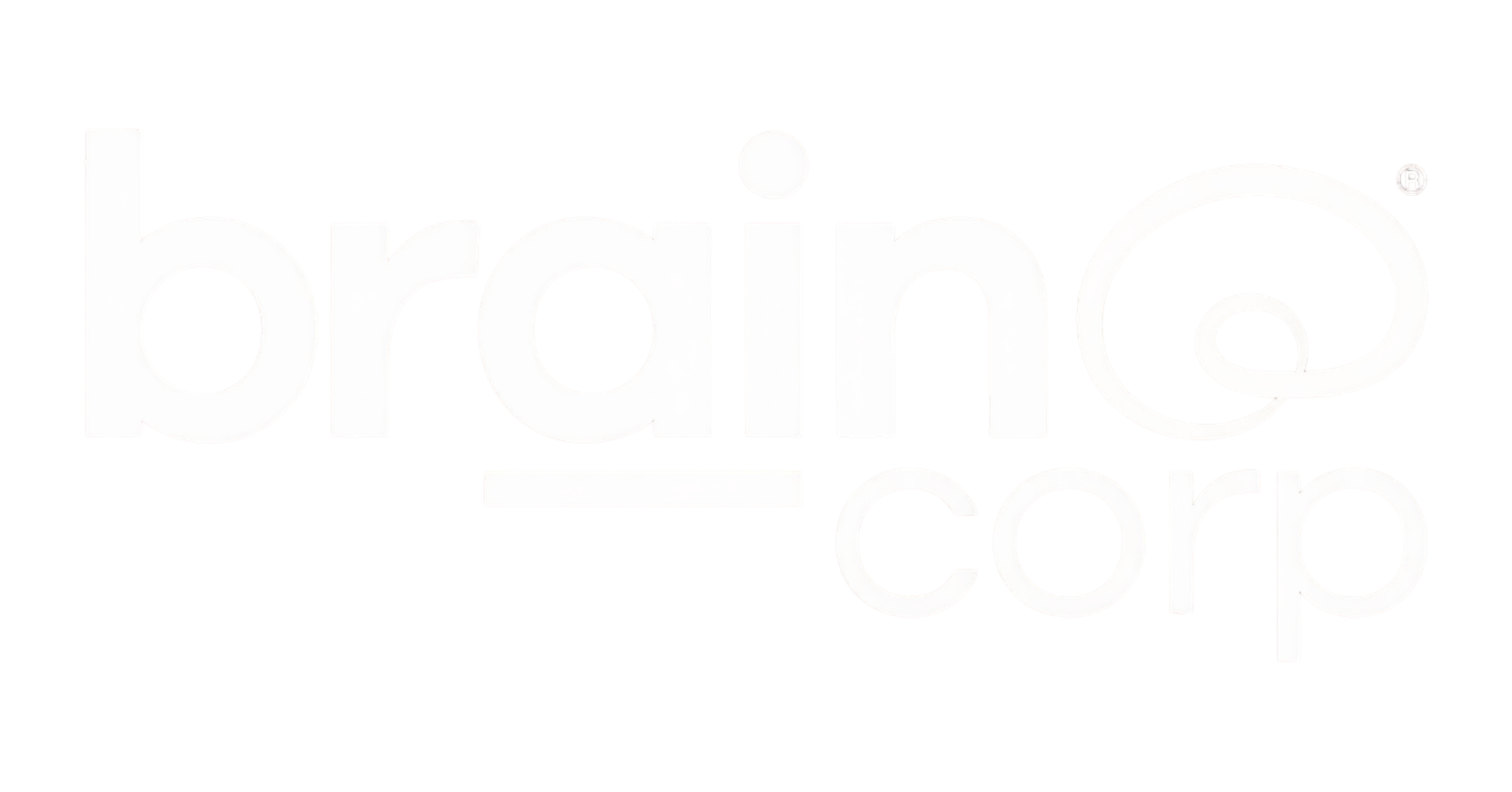 Brain Corp logo in white